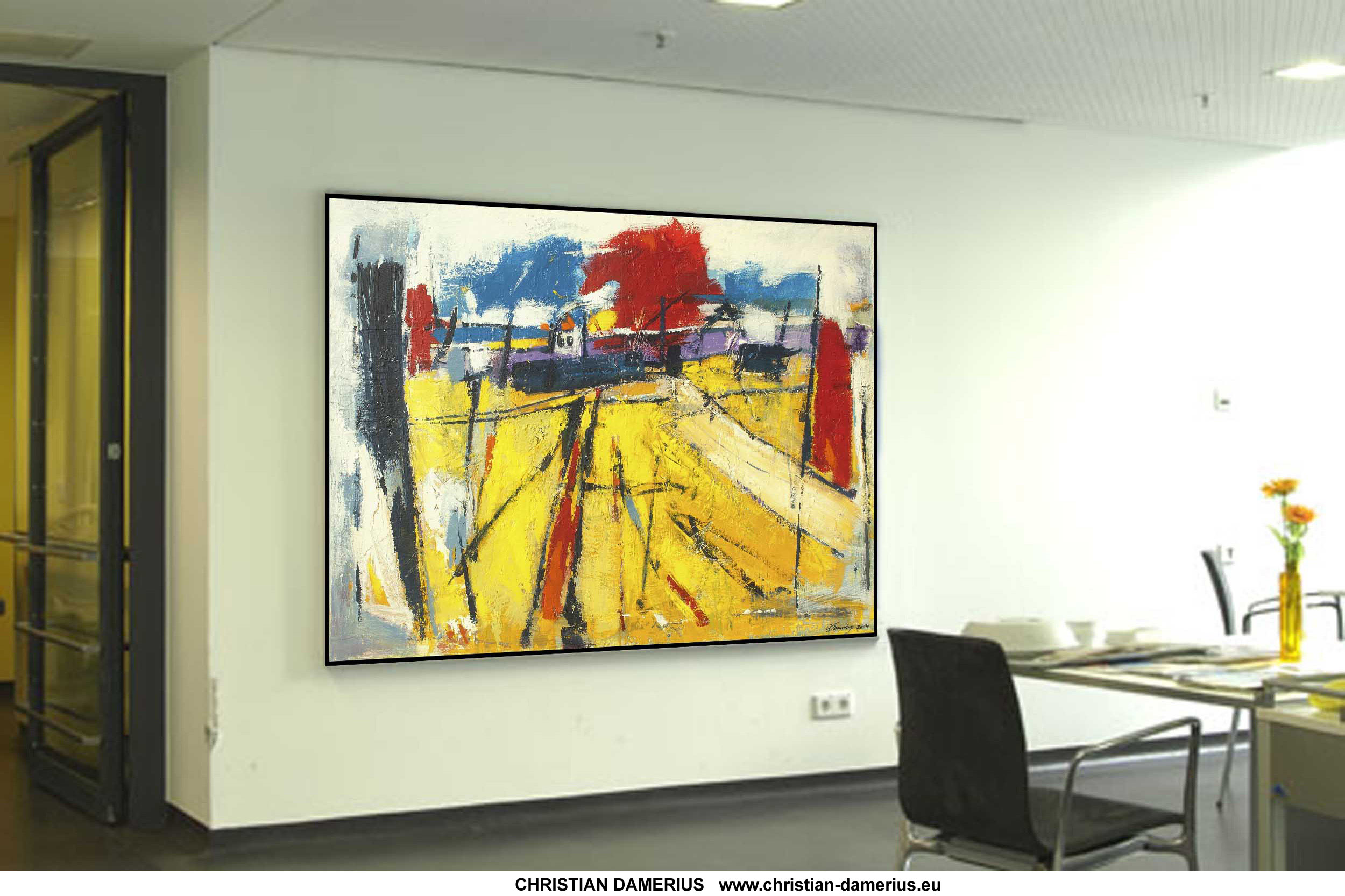 LANDSCHAFT IN GELB UND ROT,KUNSTDRUCKE LANDSCHAFTSMALEREI KAUFEN,CHRISTIAN DAMERIUS,moderne Wohnraumgestaltung,raumgestaltung wandgestaltung ideen bilder,VIRTUELLE GALERIE ,REINBEK,HAMBURG,GEMÄLDE KAUFEN IN HAMBURG,MODERNE LANDSCHAFTSMALEREI,HAMBURGER HAFEN,MODERNE KUNST,KUNSTDRUCKE HAMBURG CHRISTIAN DAMERIUS,MALEREI HAMBURGER WAHRZEICHEN,WANDGESTALTUNG MODERNE BILDER