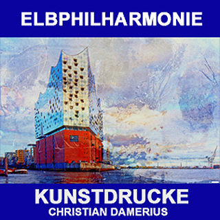 CHRISTIAN DAMERIUS,KUNSTDRUCKE ELBPHILHARMONIE, KUNSTDRUCKE,GERAHMTE KUNSTDRUCKE KAUFEN,ONLINE BESTELLEN,SCHATTENFUGENRAHMEN,