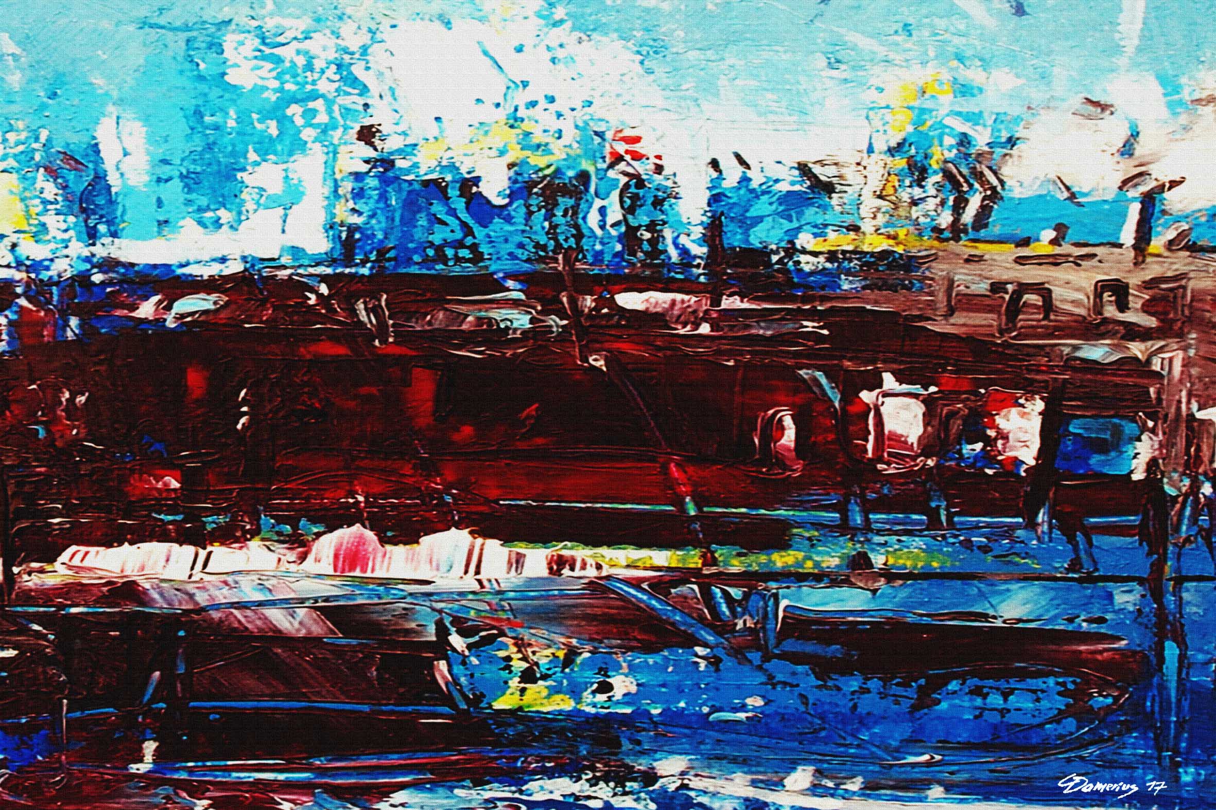 christian damerius,hamburg hafenszene,HAFENGEMÄLDE KUNSTDRUCKE HAMBURGER HAFEN,KUNSTGALERIE CHRISTIAN DAMERIUS HAMBURG-REINBEK