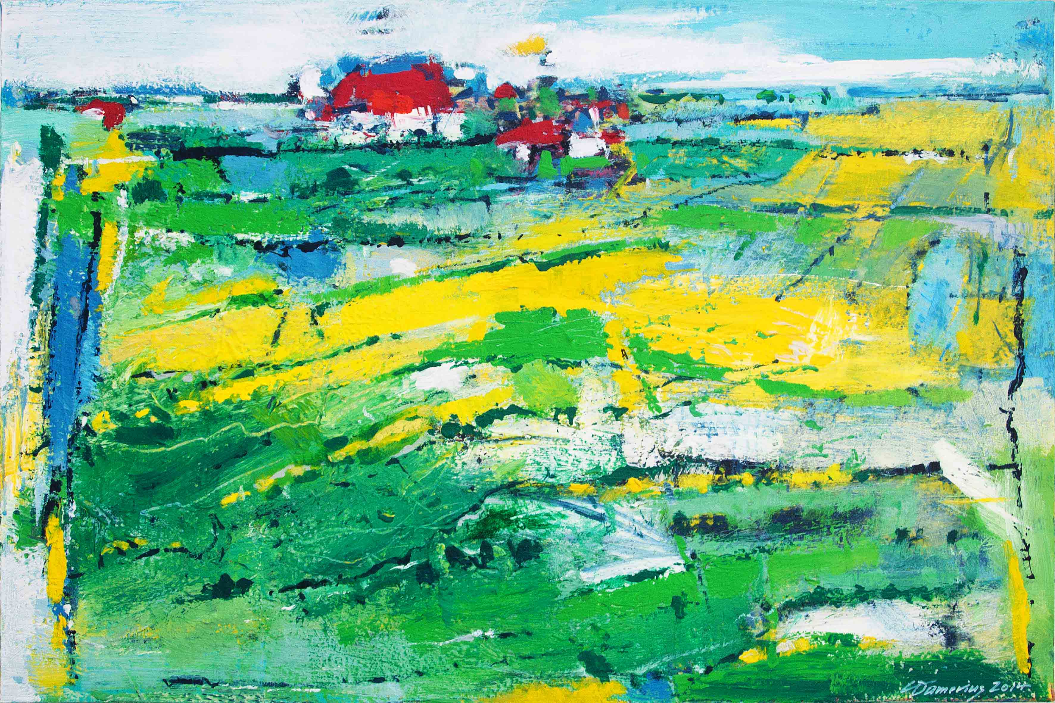 CHRISTIAN DAMERIUS,KUNSTDRUCKE MALEREI NORDDEUTSCHE LANDSCHAFT II,moderne landschaften kunst malerei hamburg reinbek, bilder hamburg gemalt,MODERNE KUNSTDRUCKE GEMÄLDE LANDSCHAFTSMALEREI